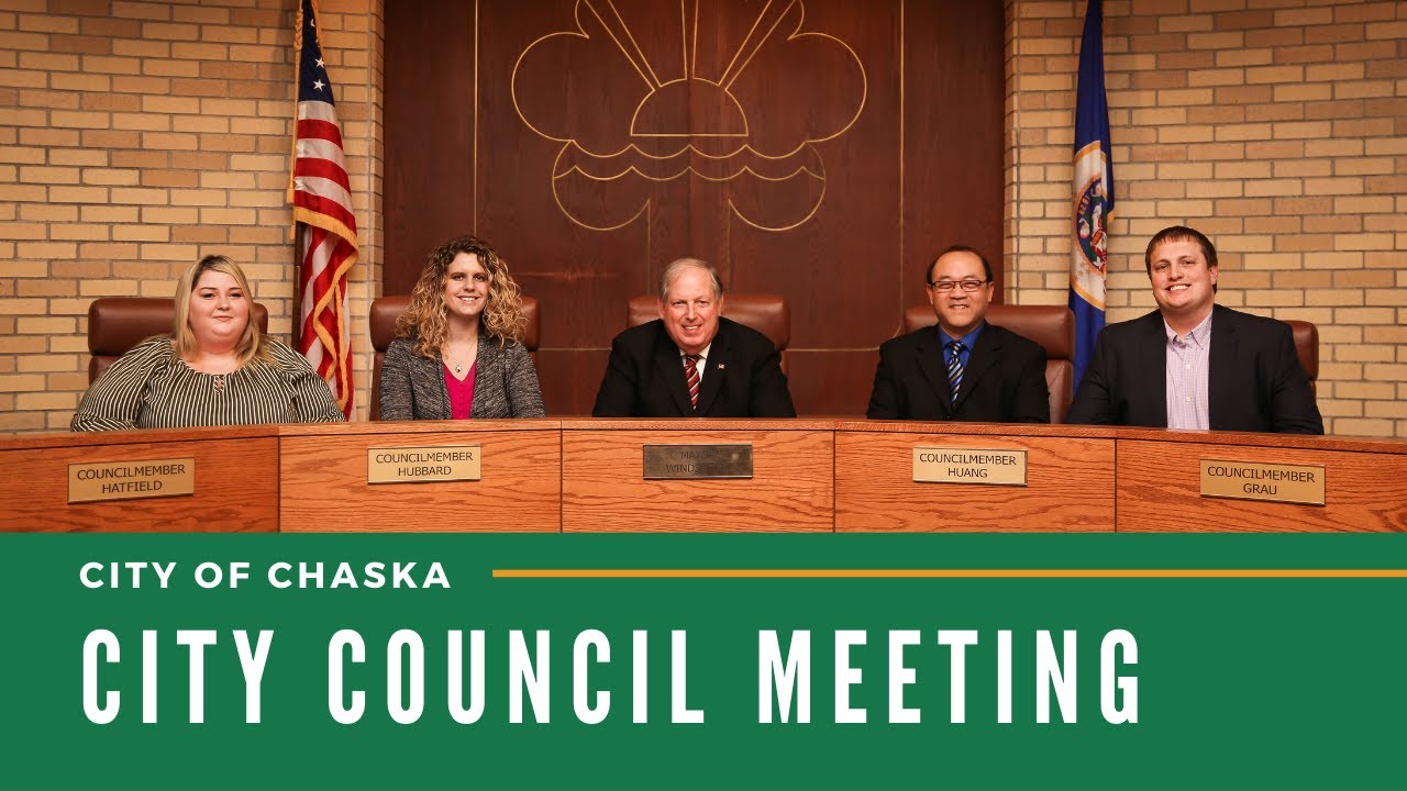 Chaska City Council Meeting 8.1.22
