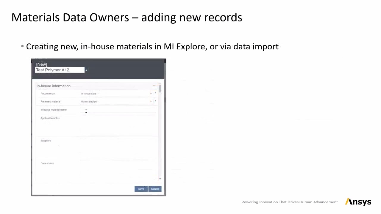 Introducing Ansys Granta MI Pro