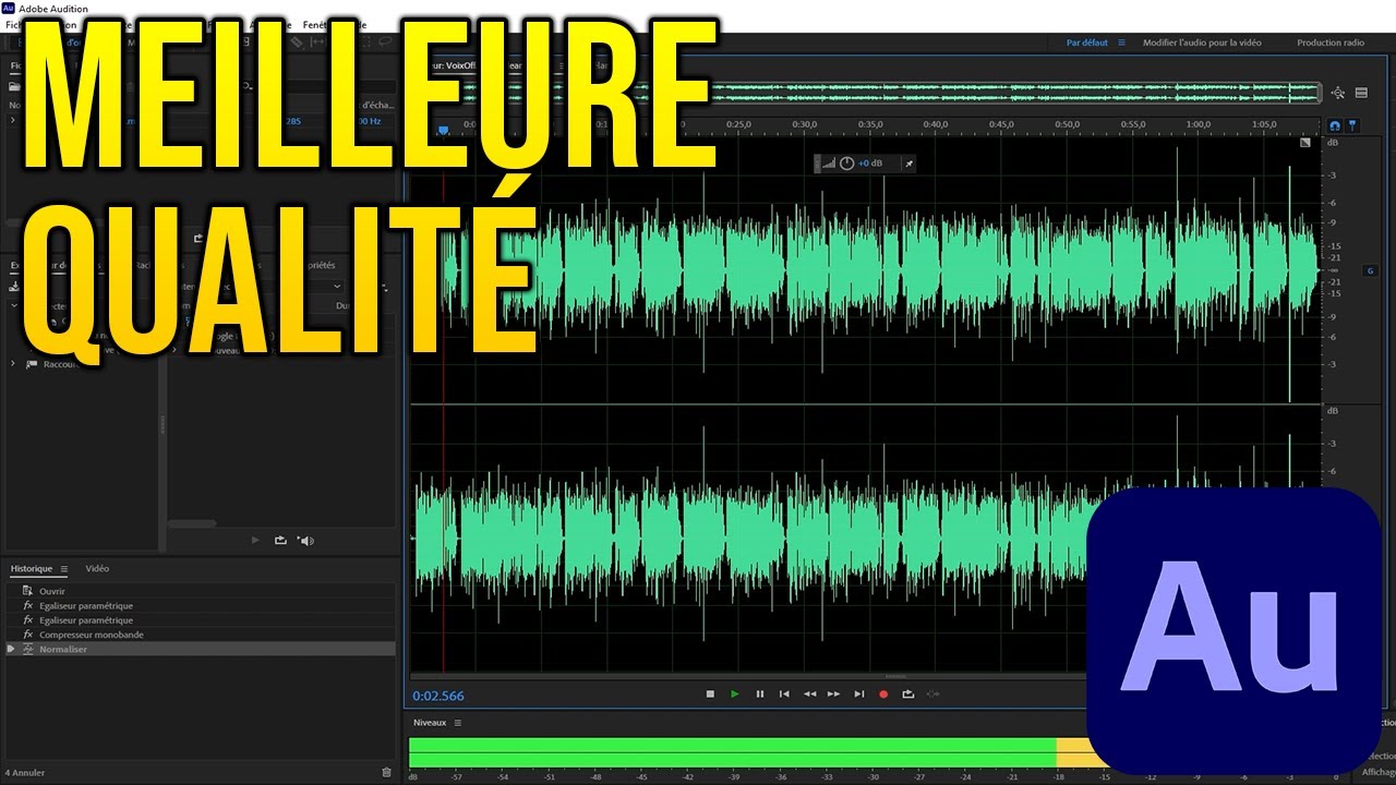 Améliorer la qualité de sa voix avec Adobe Audition en 5 minutes