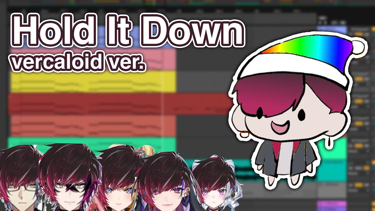 Hold It Down / vercaloid ver. 【Ver Vermillion/Nijisanji EN】