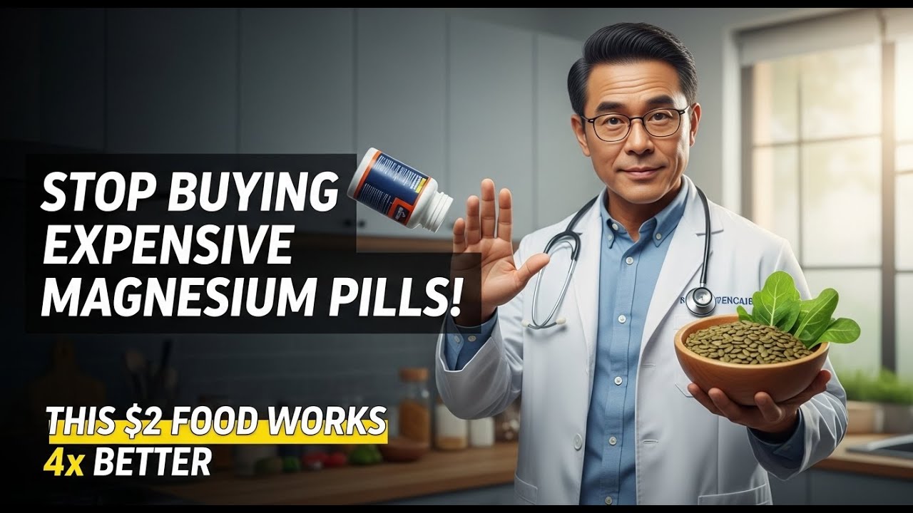 Stop Buying Expensive Magnesium Pills! This $2 Food Works 4x Better | Dr. William Li