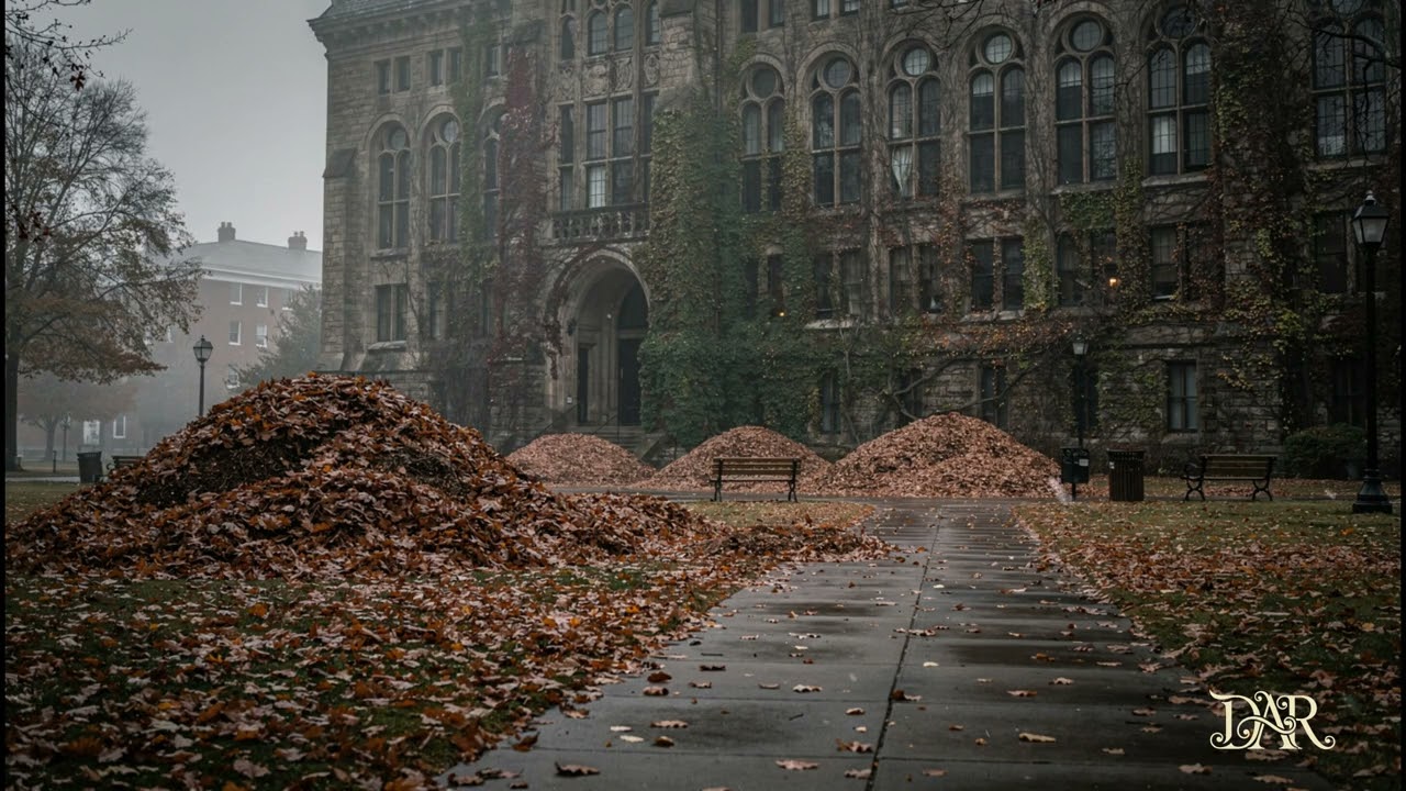 Autumn Silence Around Stone Walls — Melancholic Cello Dark Academia