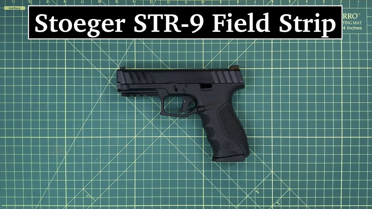 Stoeger STR-9 full size 9mm Field strip