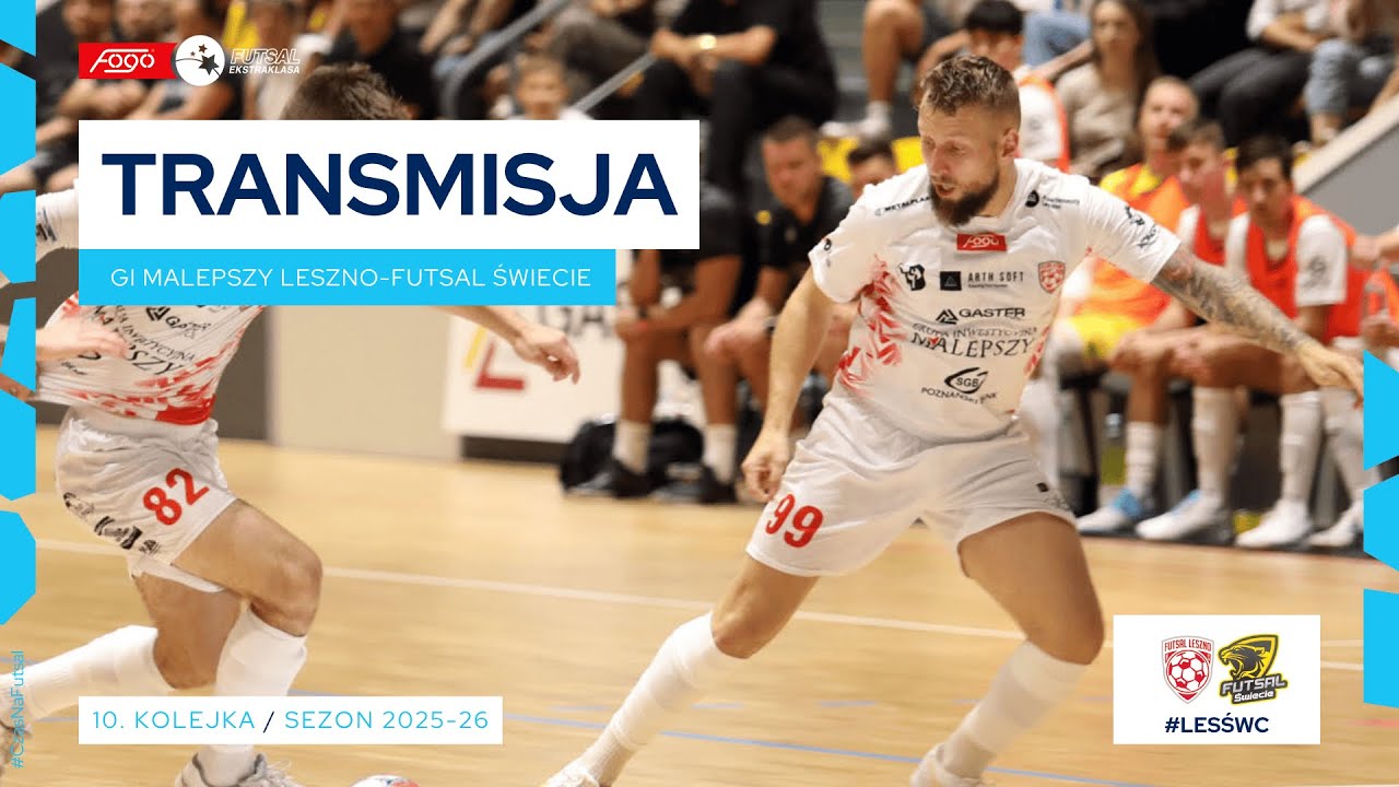 GI MALEPSZY LESZNO-FUTSAL ŚWIECIE| NA ŻYWO | 10. KOLEJKA 2025/26