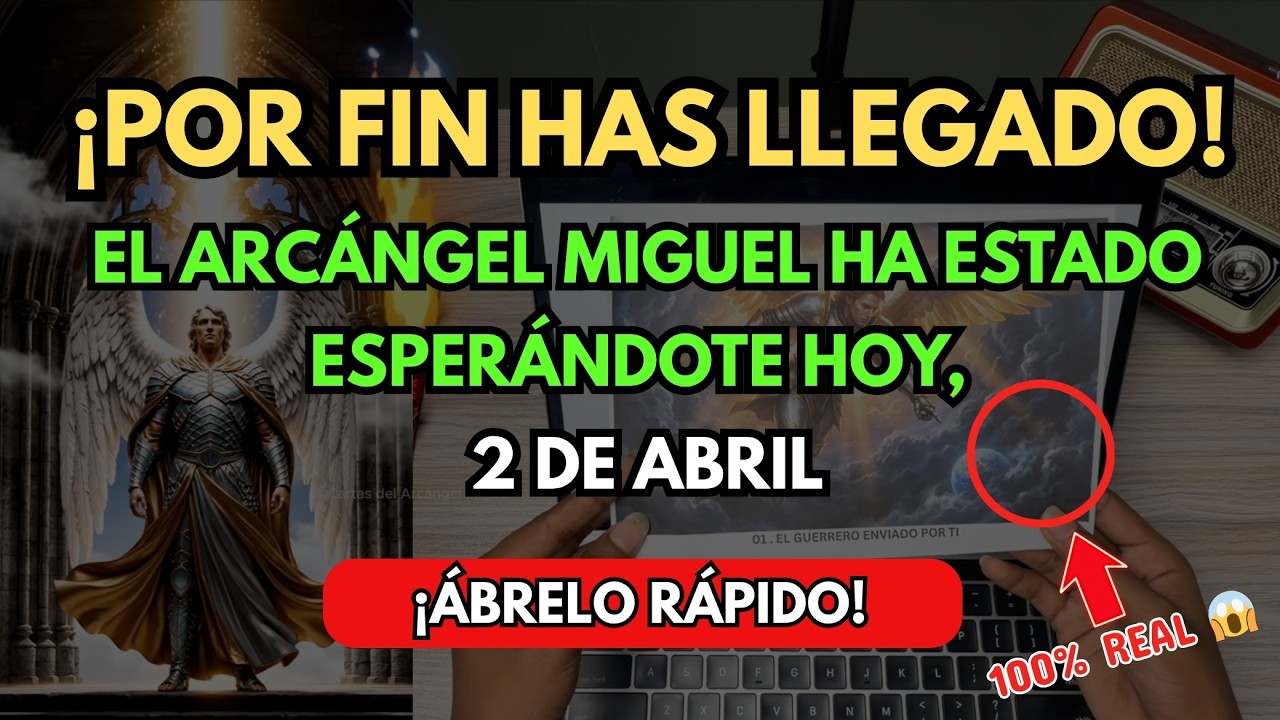 ¿POR QUÉ MIGUEL ESTÁ FELIZ DE QUE HAYAS ENCONTRADO ESTO HOY, 14 DE MARZO? EL CIELO DICE QUE FUE...