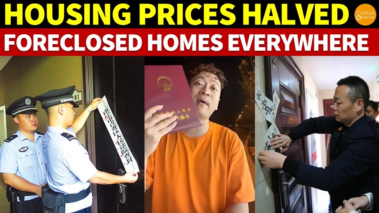Housing Prices Halved, With Successive Foreclosures; China’s Economy May Take 10 Years to Recover