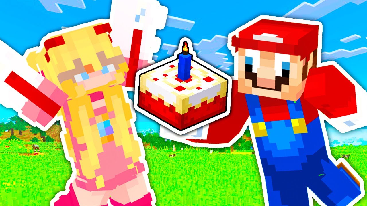 Mario And Princess Peach Play Minecraft #10