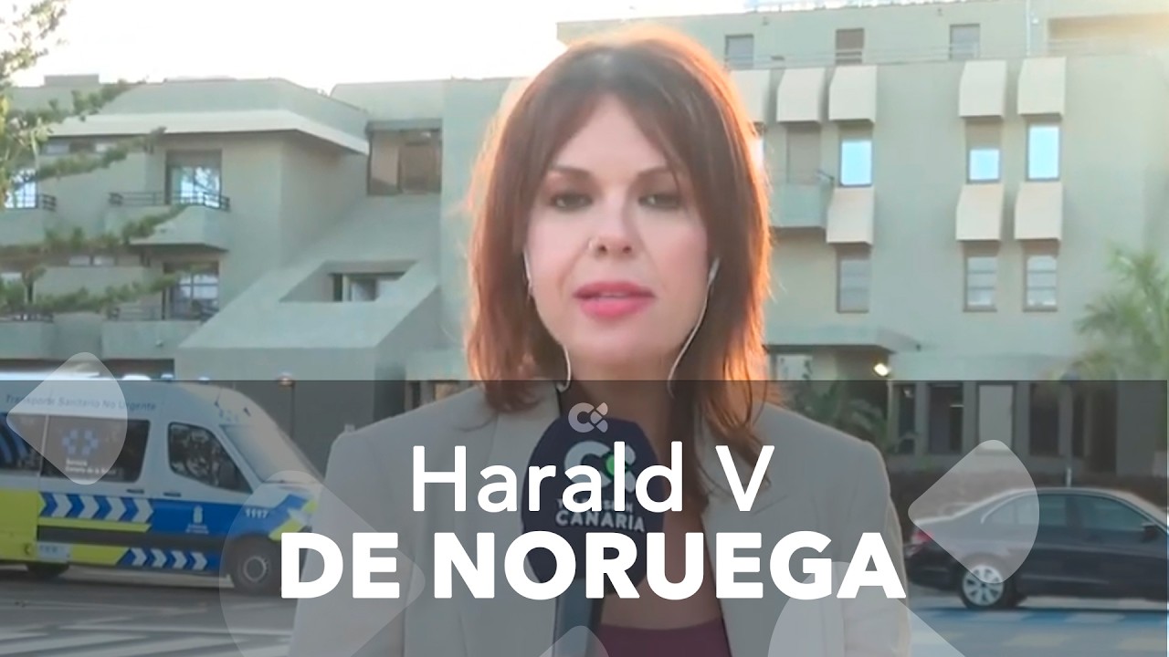 El rey Harald V de Noruega, hospitalizado en Tenerife