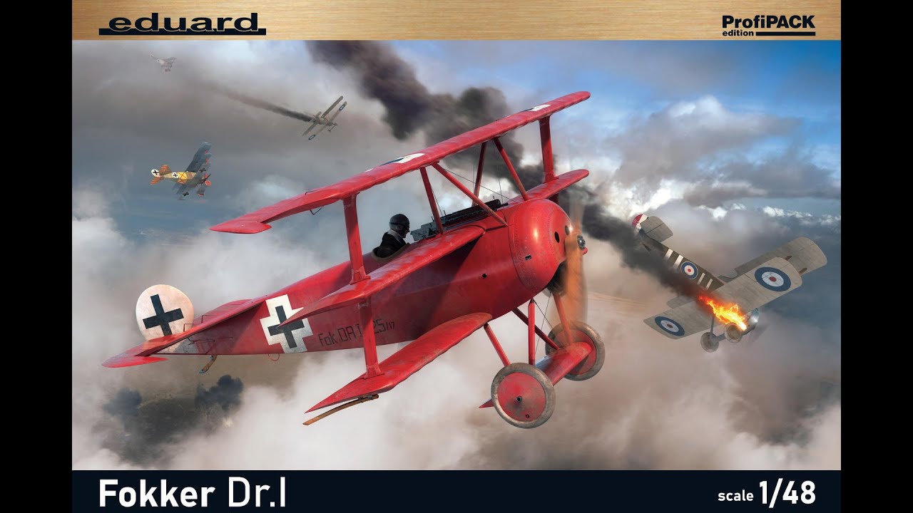 Fokker Dr.I : Eduard : 1/48 Scale : In Box Review
