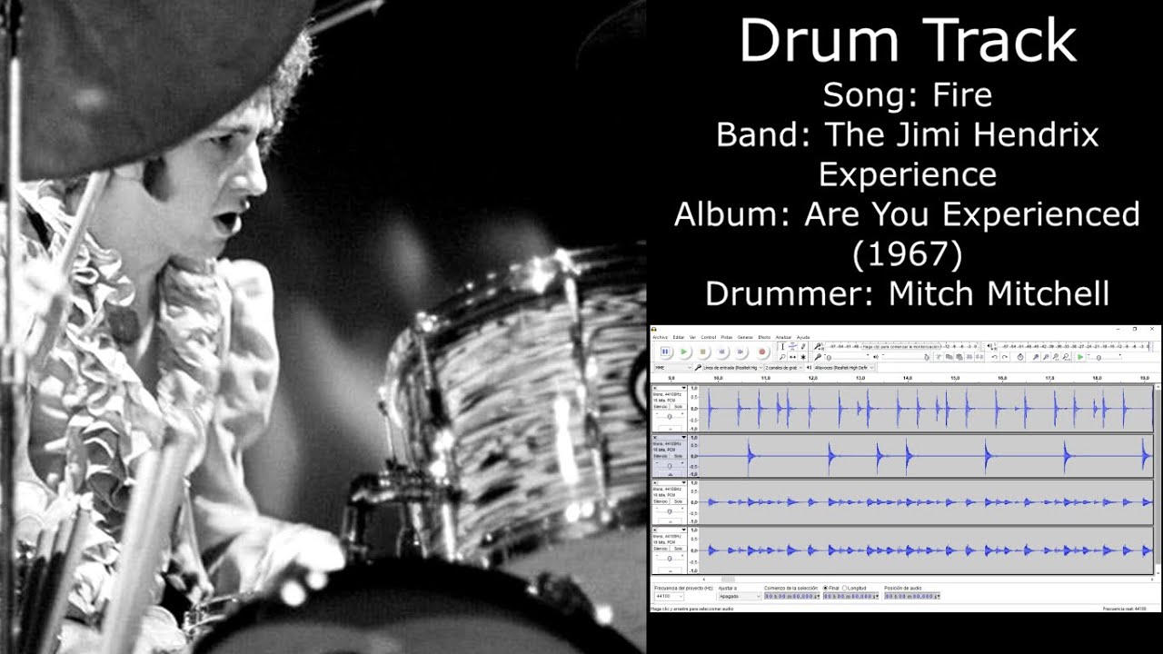 Fire (The Jimi Hendrix Experience) • Drum Track
