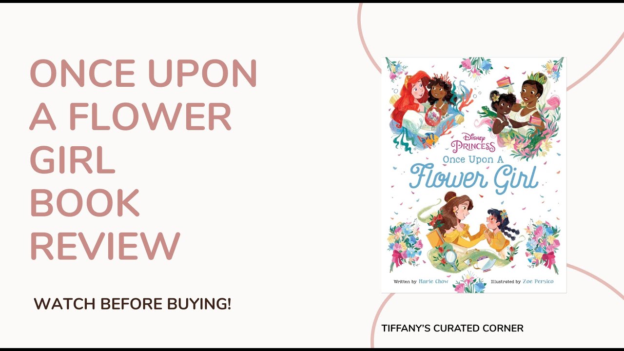 Learn to Be a Flower Girl with Disney Princesses | Book Review