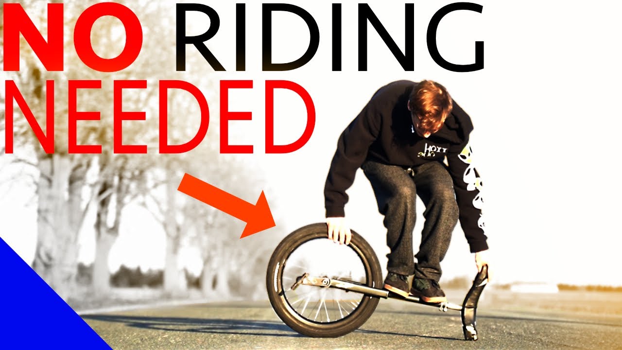 5 Unicycle Tricks You Can Learn Without Riding