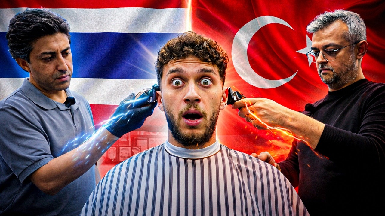 Tayland'da Berber vs Türkiye'de Berber!