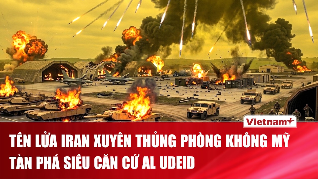 Lá chắn Patriot “thất thủ”: Căn cứ lớn nhất của Mỹ tại Trung Đông hứng chịu thiệt hại kỷ lục