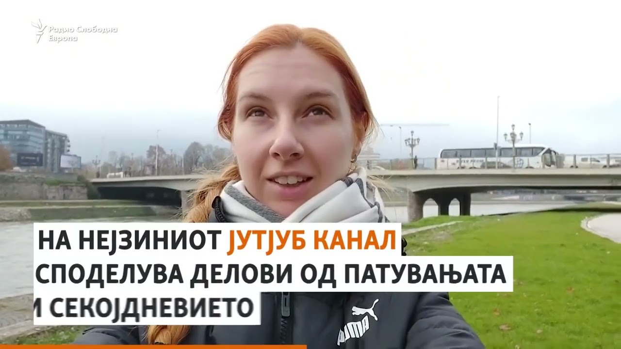 Украинската блогерка Злебова - Ужасот во Киев и животот во Скопје