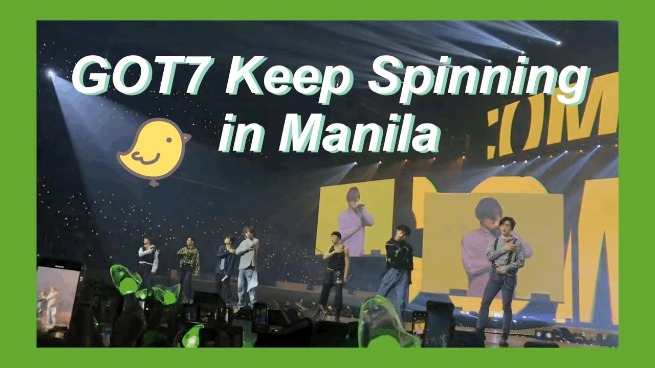 Concertlog: GOT7 Keep Spinning in Manila