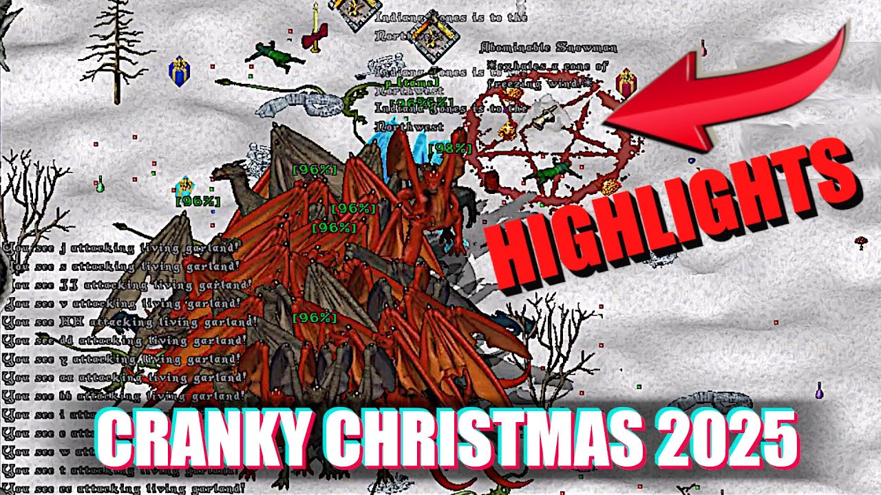 ☃️🎁CRANKY CHRISTMAS 2025 HIGHLIGHTS!!! #nostalgia #mmorpg #ultimaonline