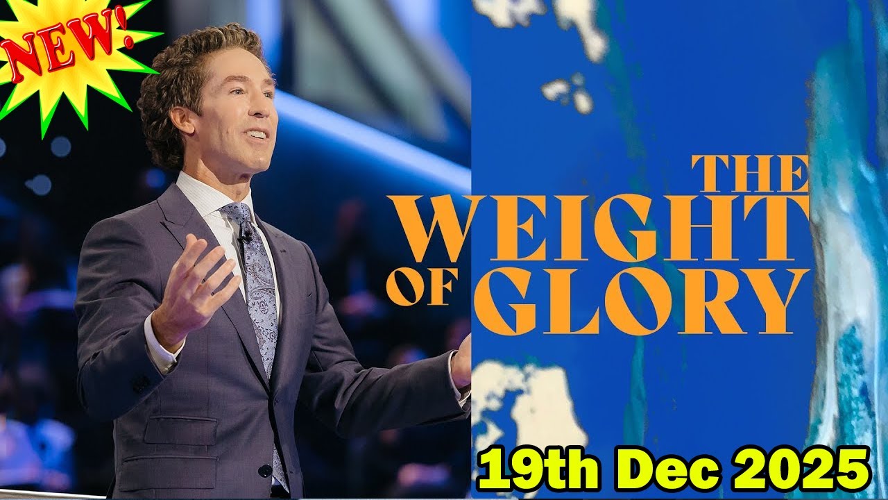 Joel Osteen Sermon Today 🙏 The Weight of Glory | It’s Time for Your Release