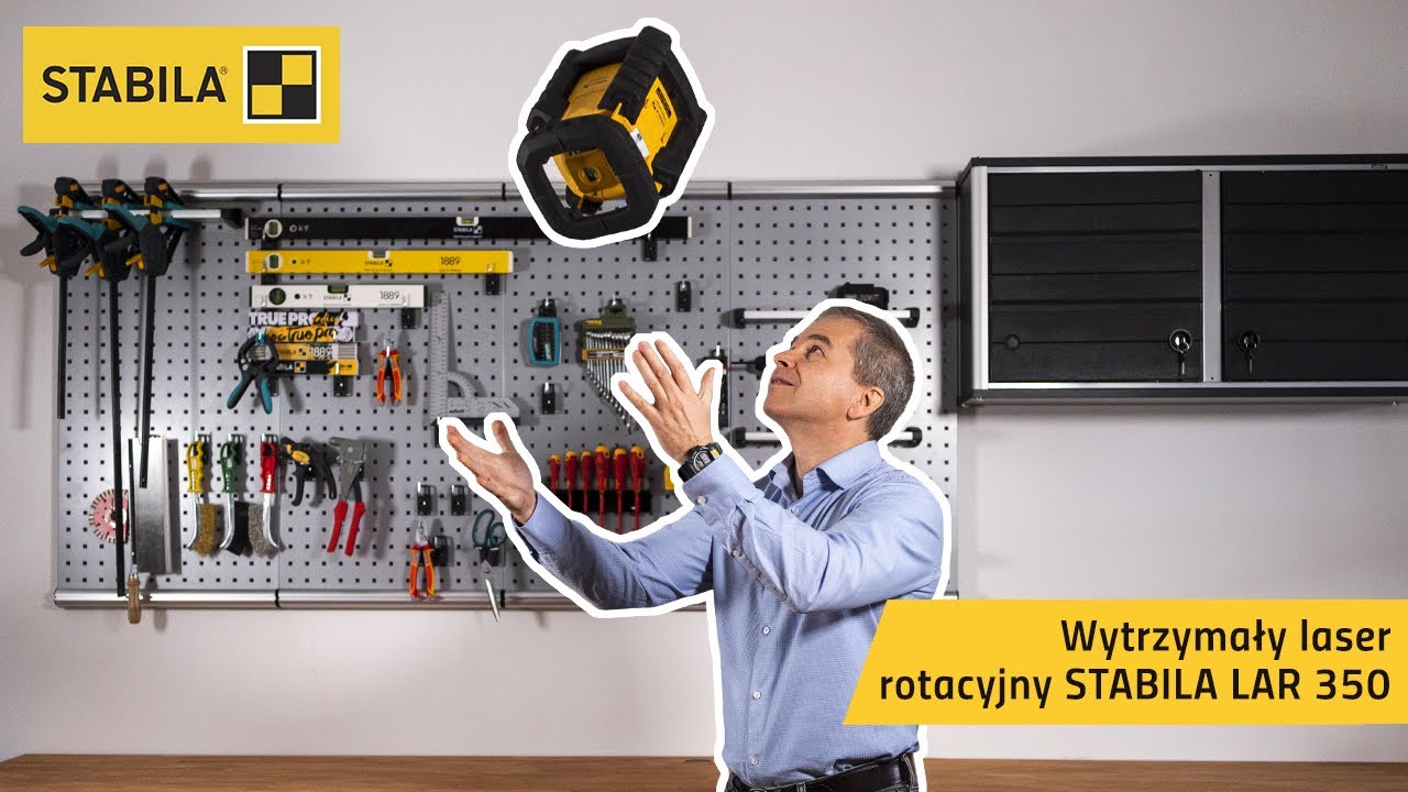 Wytrzymały laser rotacyjny STABILA LAR 350