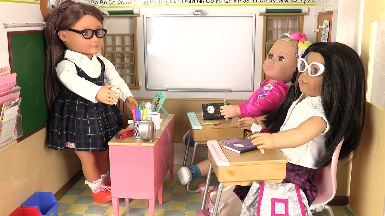 Salle de Classe Baby Doll Classroom Setup Our Generation Awesome Academy