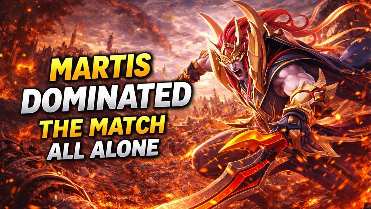 Martis Dominated the match alone | MLBB