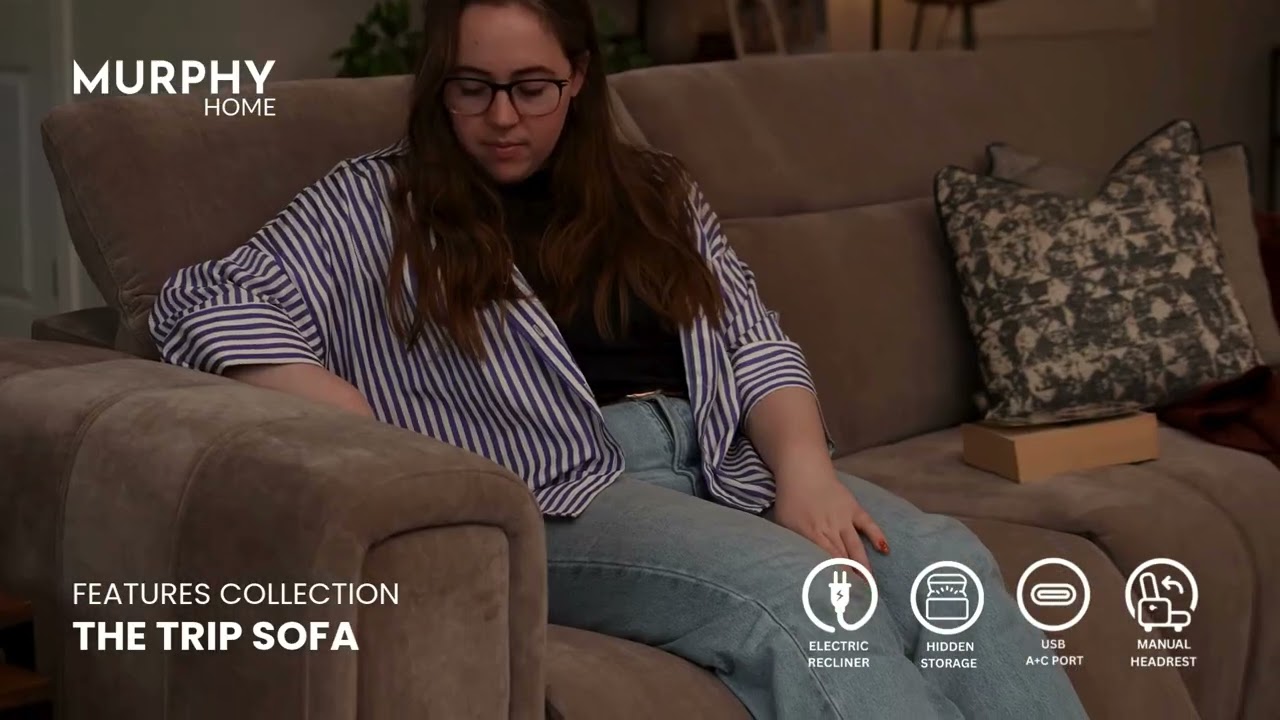 Trip 3 Seater Electric Recliner Sofa