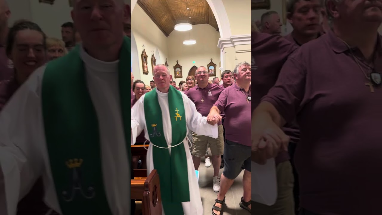 Derry , Belfast , Dublin , Cork Lady of knock at The Walk To Knock 2024 🙏