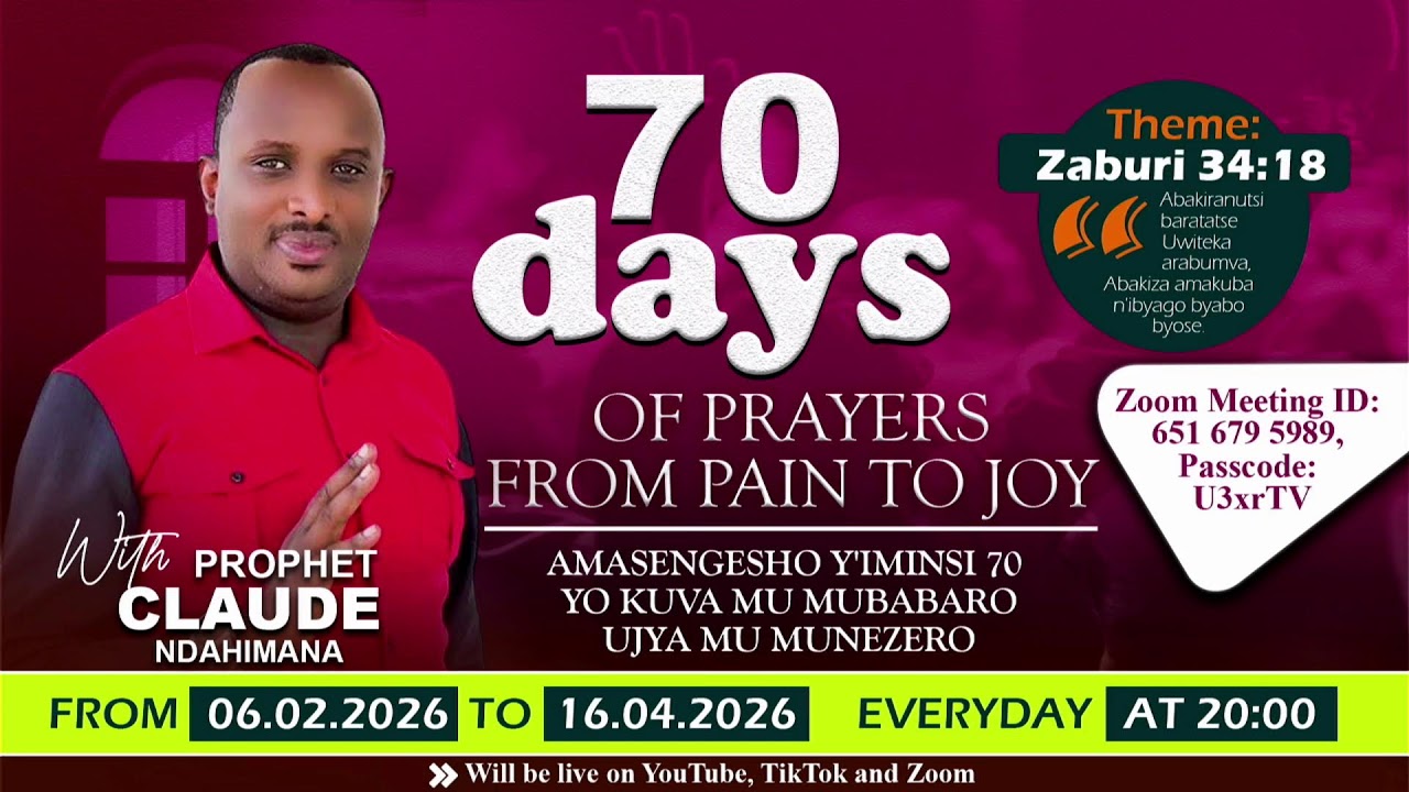 DAY 36 | LUNCH HOUR SERVICE | 70 DAYS OF PRAYERS | 13.03.2026