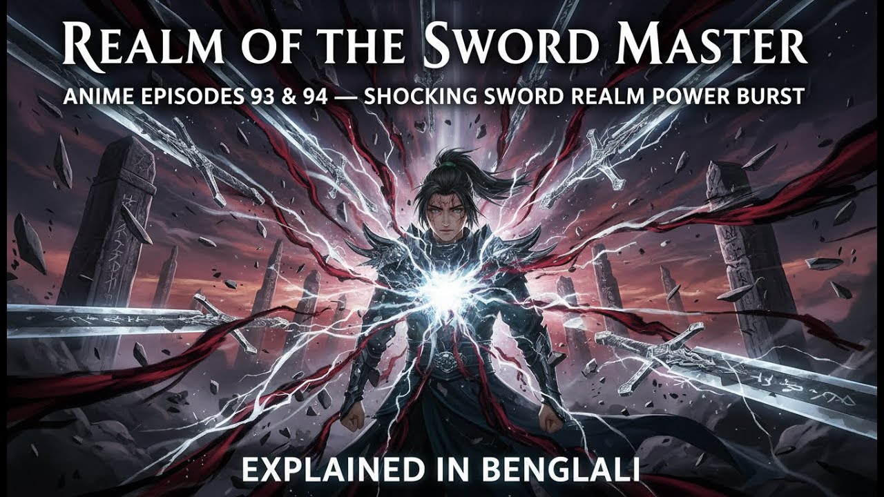 Realm of the Sword Master Anime Episode 93 & 94 Epic Sword Realm Power Surge — Explained in Bengali