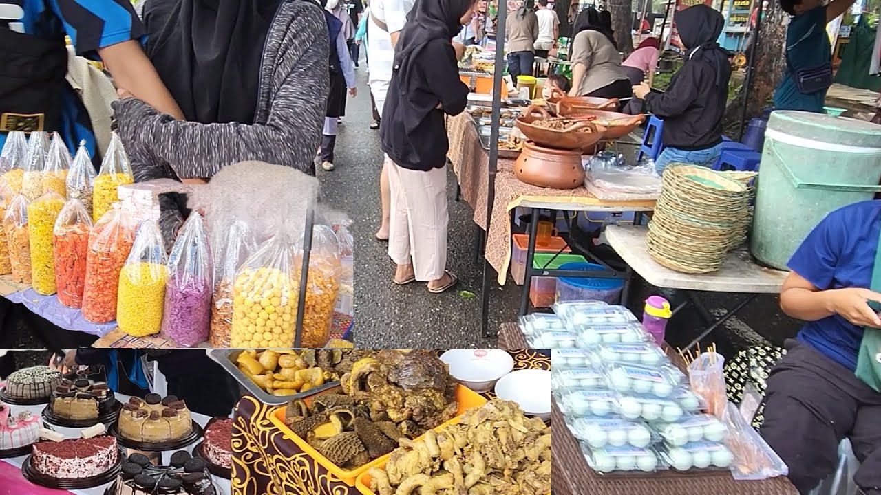 RAMAI & BANYAK PILIHAN JAJANAN & MAKANAN | COBAIN NASI MINYAK DI CAR FREE DAY INI