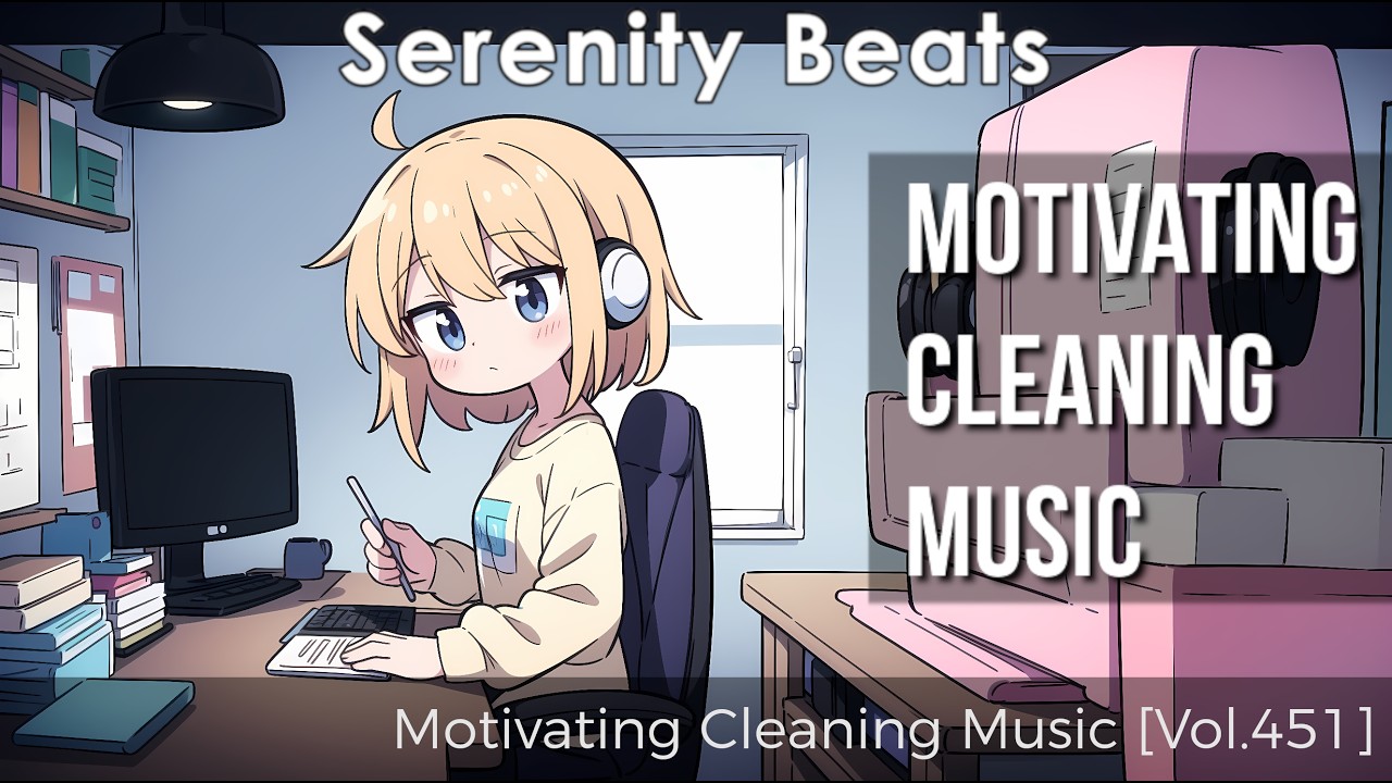 Мотивирующая музыка для уборки и концентрации [Vol.451]