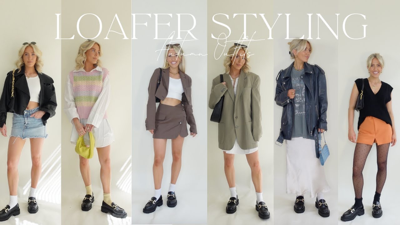 HOW TO STYLE LOAFERS! 20 OUTFITS FOR AUTUMN! | India Moon