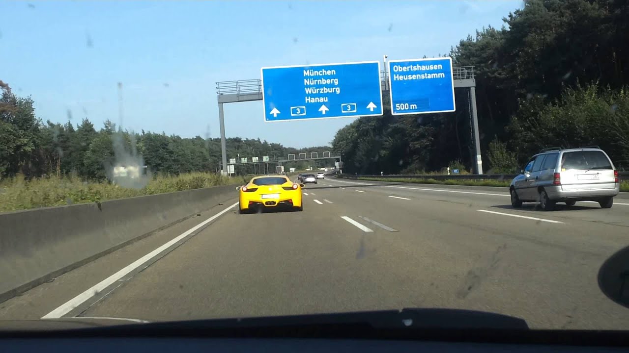 RS4 V8 4.2 vs Ferrari 458 Italia FullHD 1080p
