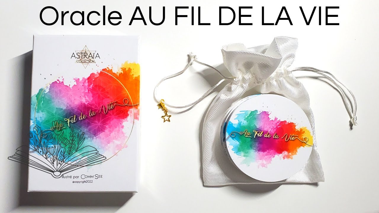 ORACLE AU FIL DE LA VIE - Oracle auto édité très original et coloré