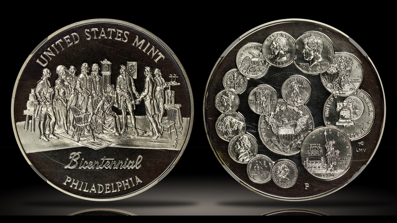 1993 Philadelphia Mint Bicentennial Silver Medal NGC PF68 Ultra Cameo Scarce Commemorative Medal