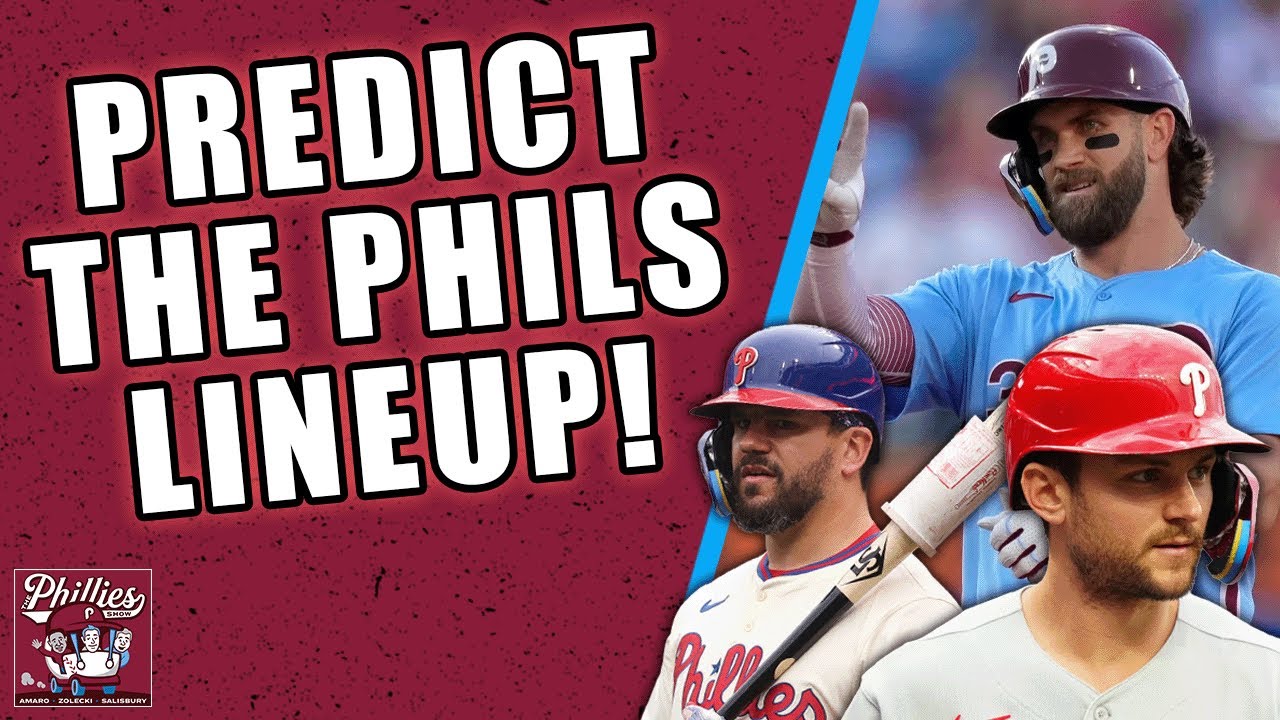 What do you want the Phillies' Opening Day lineup to be?