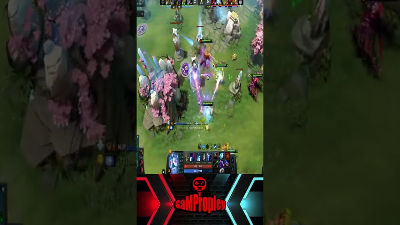 Ana plays IO carry and this happens (Shorts)  |  Dota 2 |  GaMPropley |  ANA