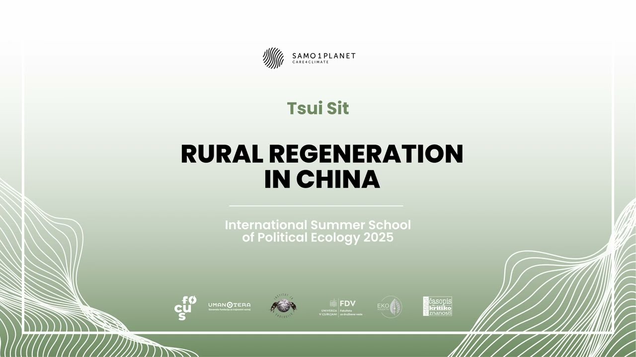 Tsui Sit - Rural Regeneration in China