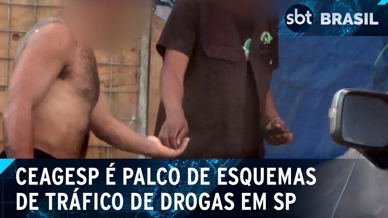 "Depósito do Crime": tráfico de drogas atua camuflado no Ceagesp | SBT Brasil (10/03/25)