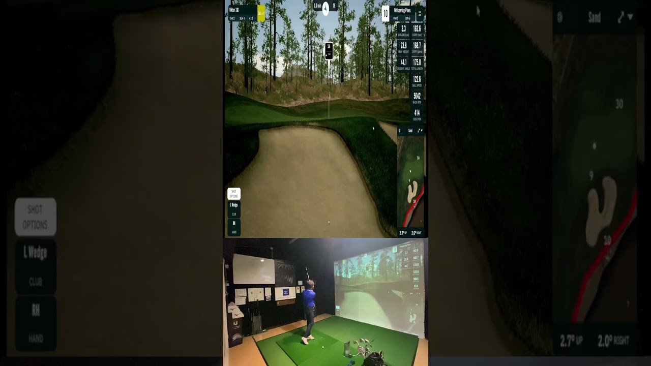 Play Whispering Pines with me on GS PRO using the GC QUAD PART 10 