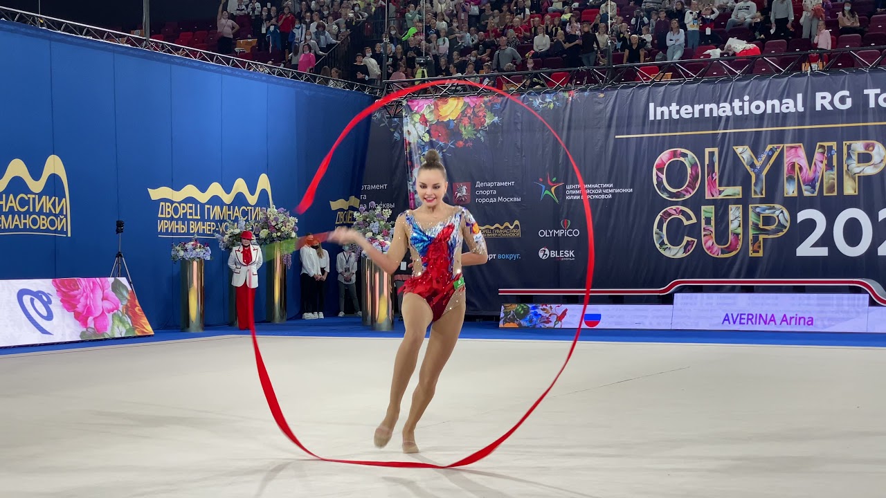 Arina Averina  Ribbon AA 23.70 IT Olympico Moscow 2021