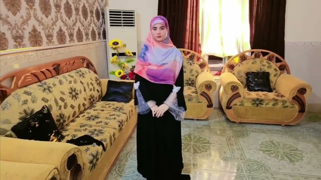 خياطة عبايه كويتي وطريقه سهله 