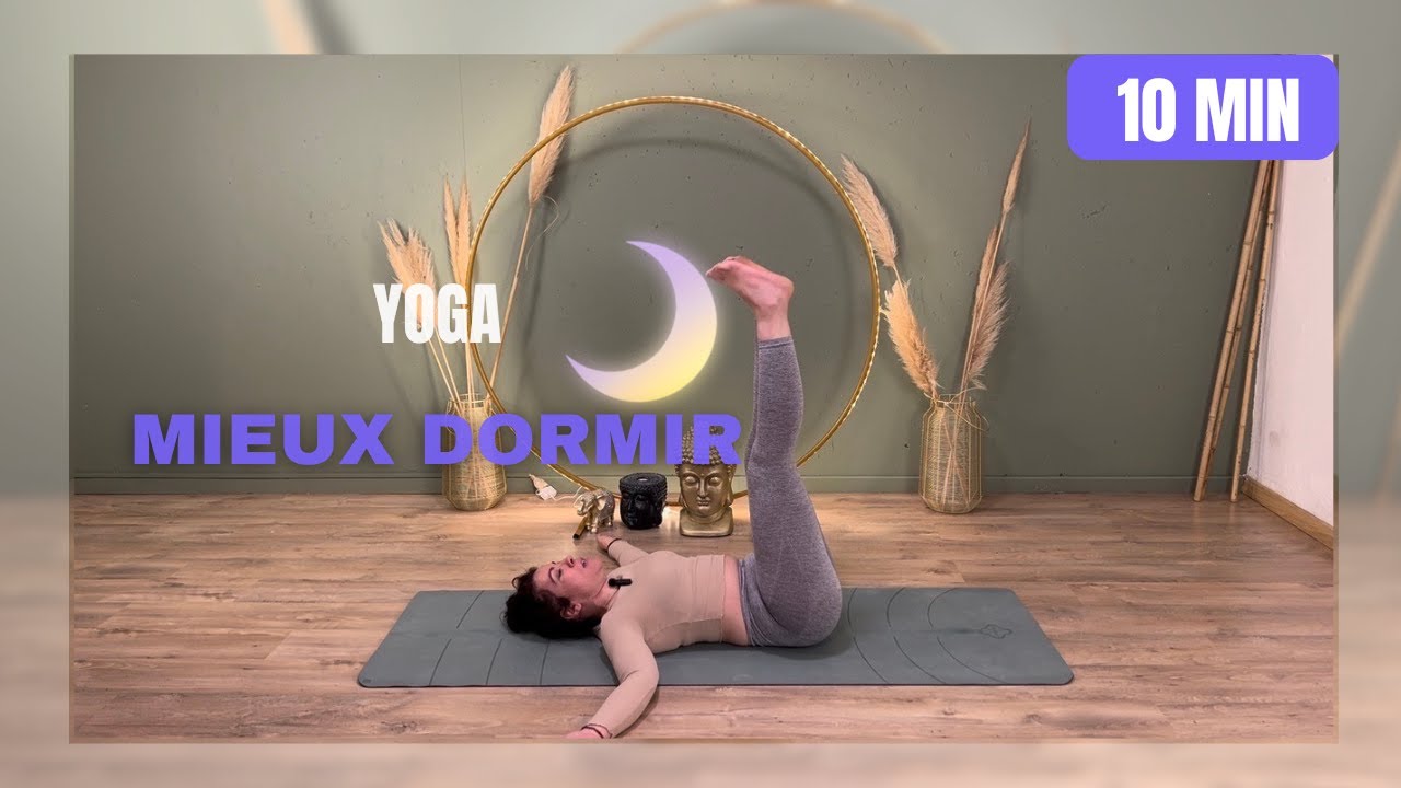 Routine de Yoga (10 min) pour fatigue chronique et sommeil non réparateur