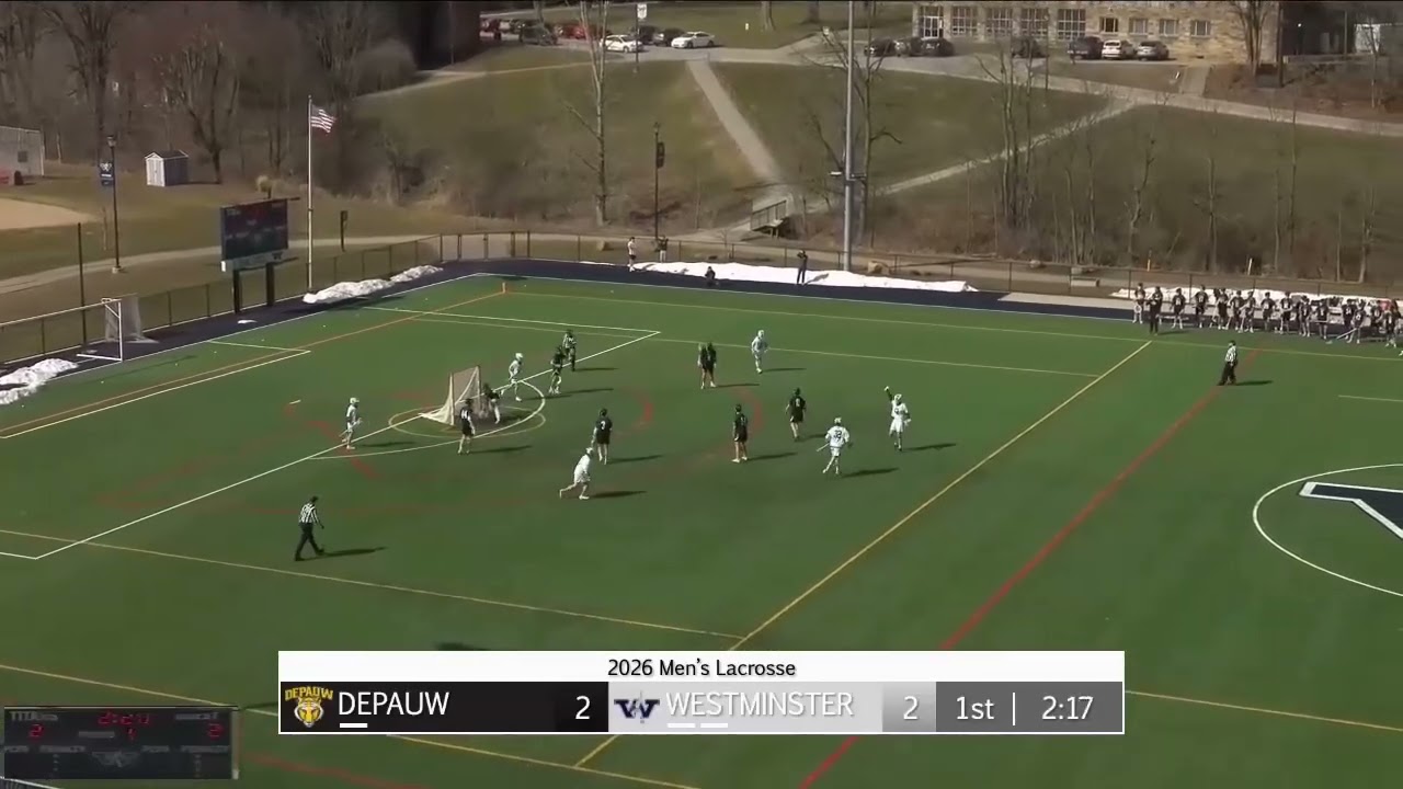 Westminster Men's Lacrosse vs. DePauw 2 28 26