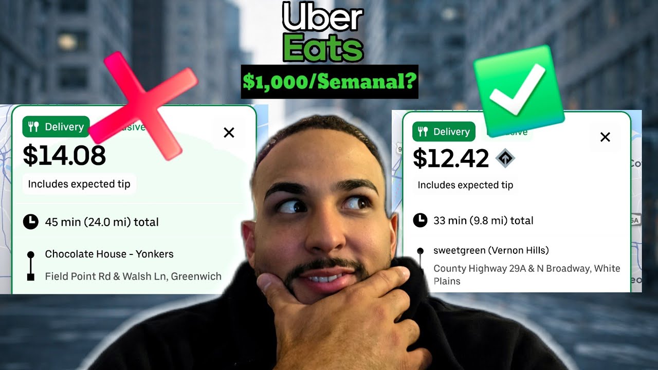 $1,000 a week with Uber Eats in New York by 2026? 💸 Is it possible?