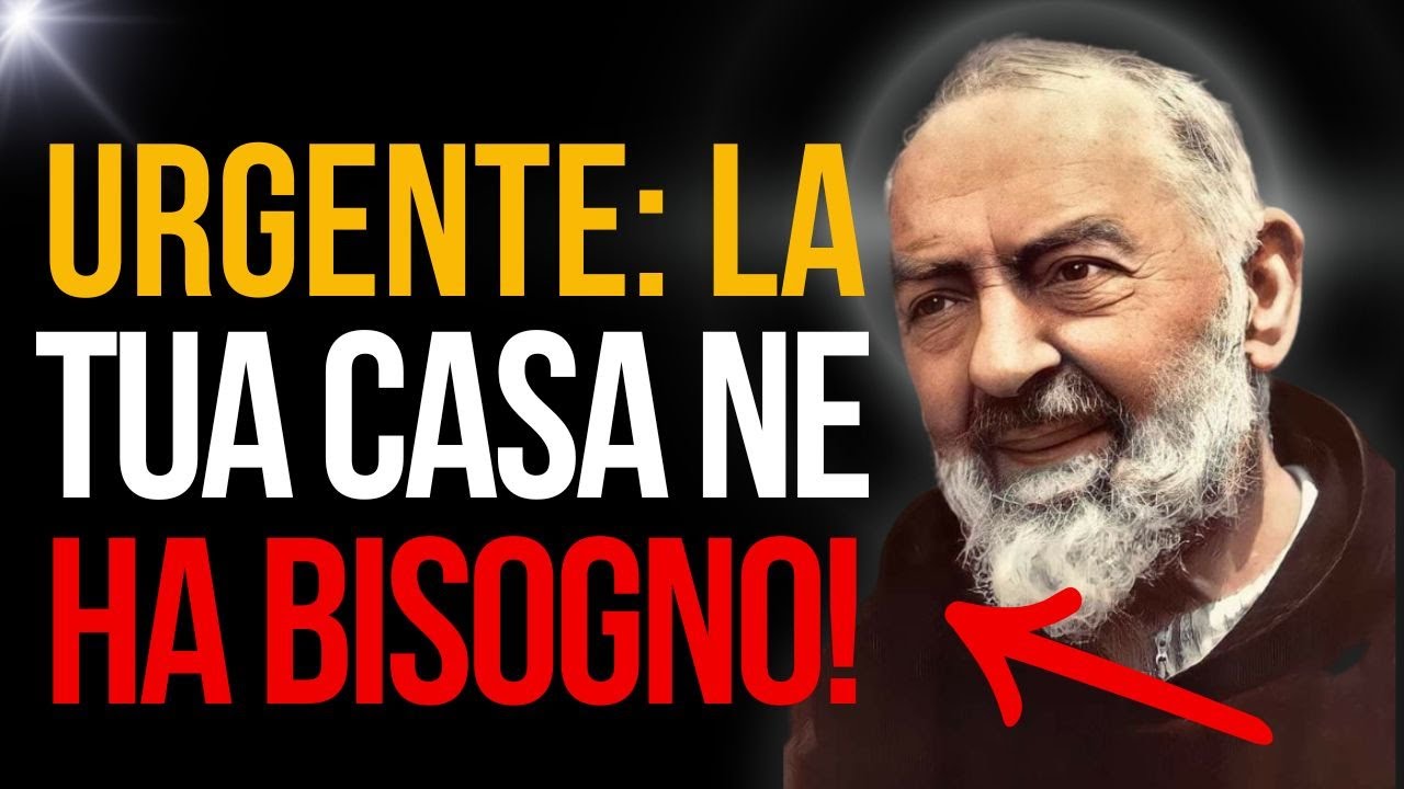 NON CREDERAI A COSA SUCCEDE QUANDO SPRUZZI ACQUA SANTA SULLA TUA CASA! PADRE PIO SI PRESENTA!
