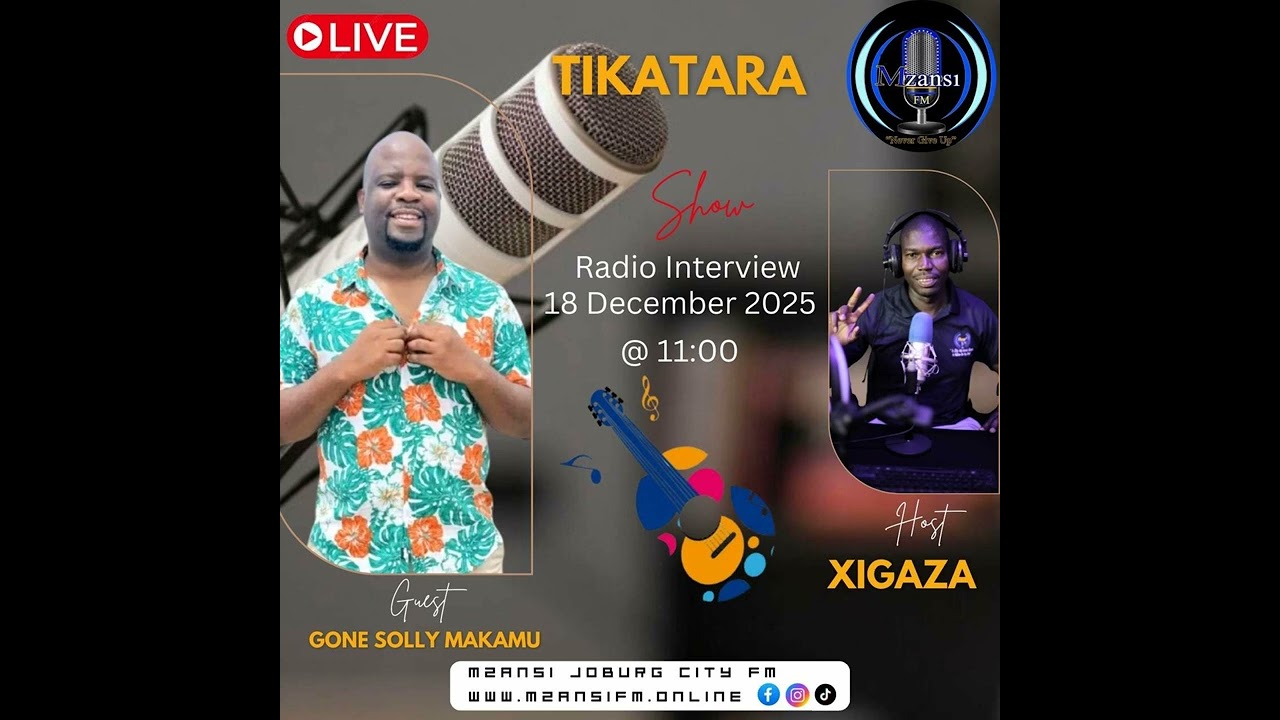 Solly Makamu Interview Mzansi FM Tikatara Show