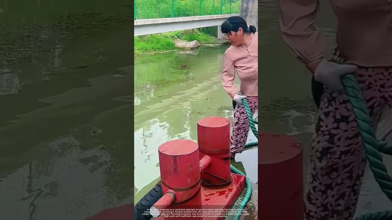 Bollard Fail: Why Throwing Rope Loops on Docks Is Harder Than It Looks
