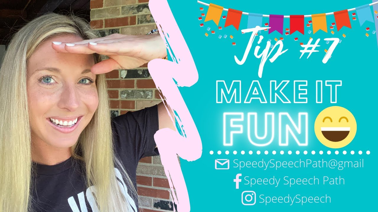 HOW TO WORK ON SPEECH SKILLS AT HOME (& Language): Speedy Speech Therapy for Parents at HOME! Tip #7