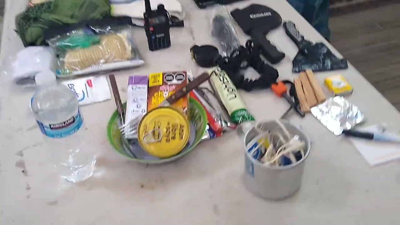 Preppers/ mochila escape